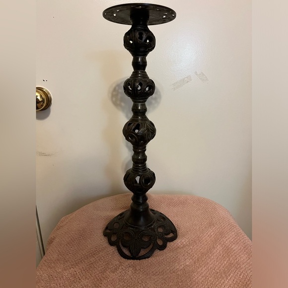 Z Gallerie Accents Rustic Vintage Wrought Iron Candle Holder From Z Gallerie Poshmark